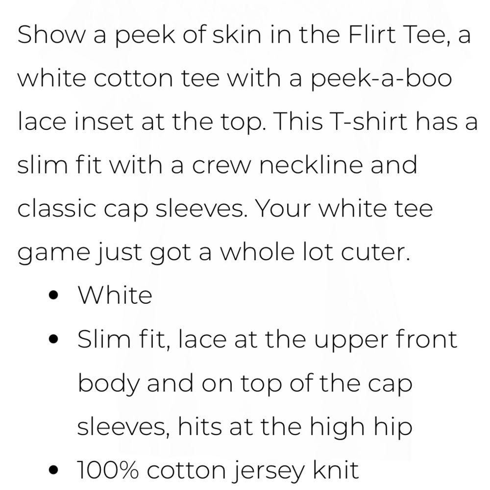 Cabi flirt tee - Picture 6 of 6